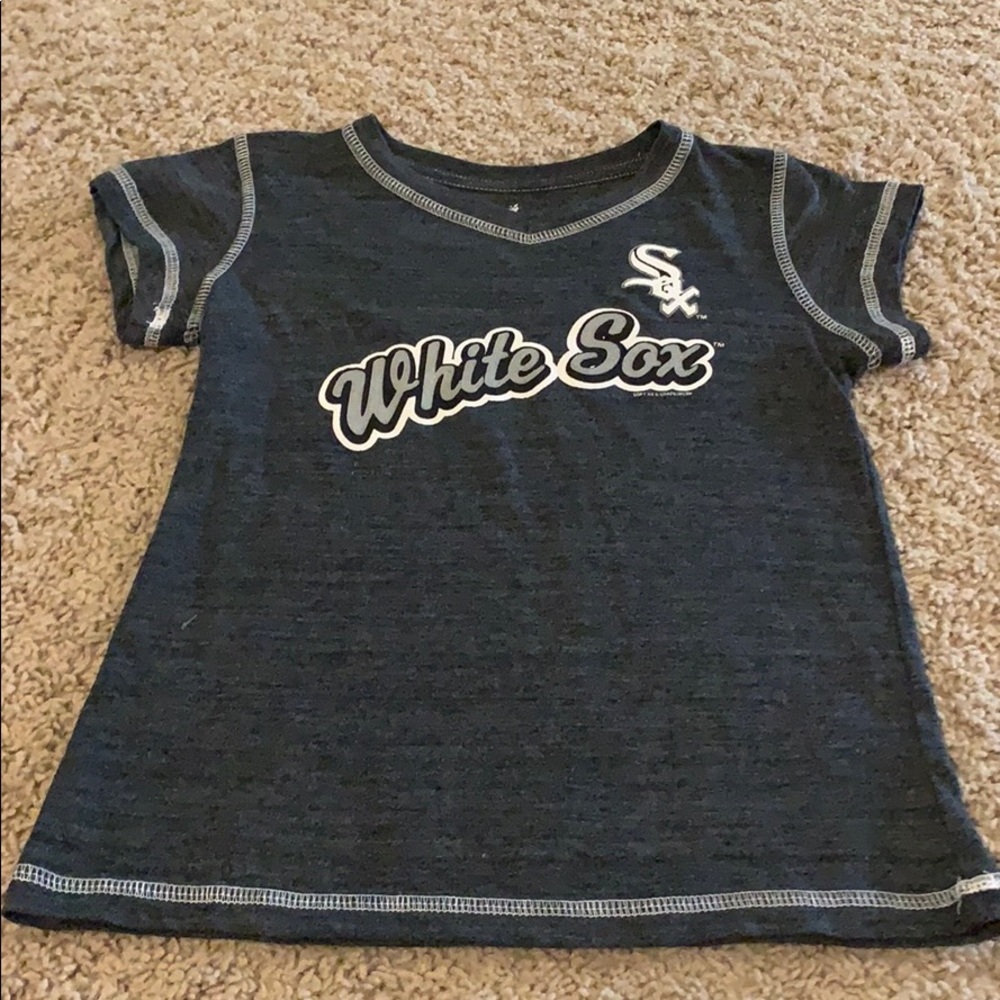 Little Girl’s White Sox Tee, M